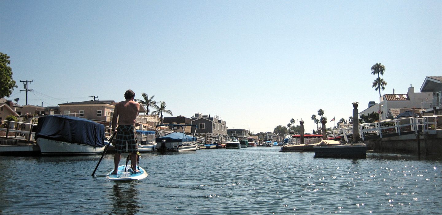 Go for a paddle in Newport.