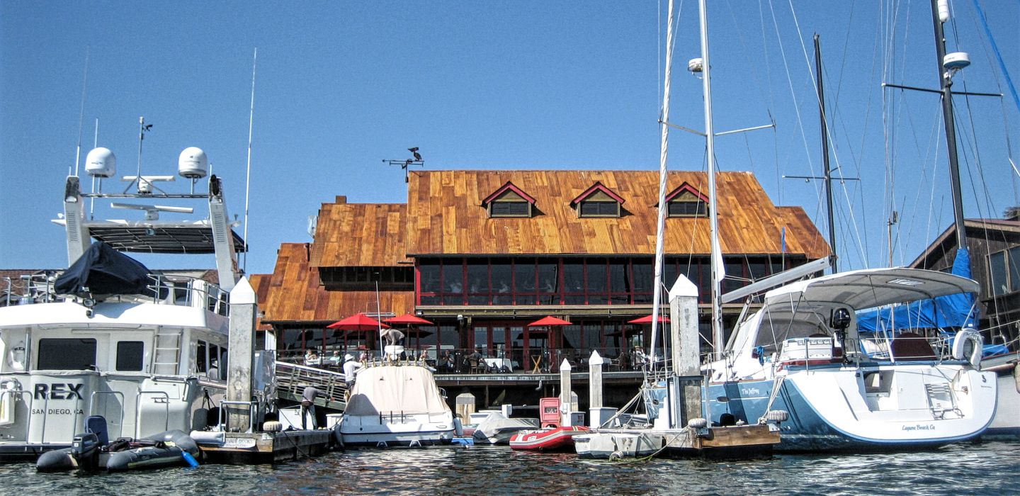 Dock and dine in Newport Beach