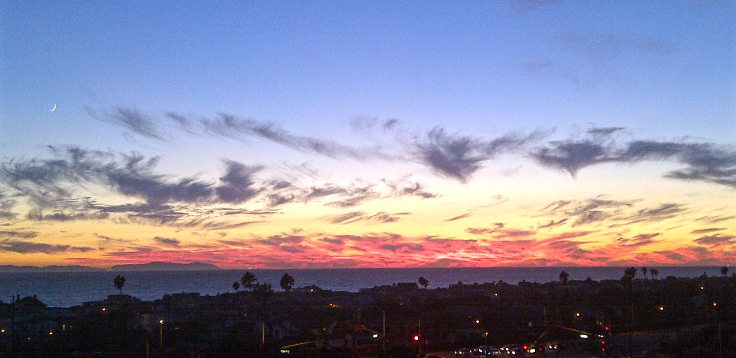 Sunset on PCH